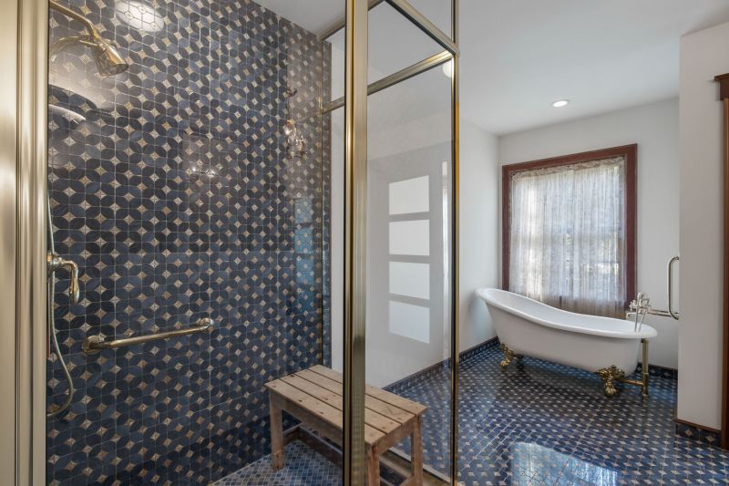 Tile Patterns in Modern Showers